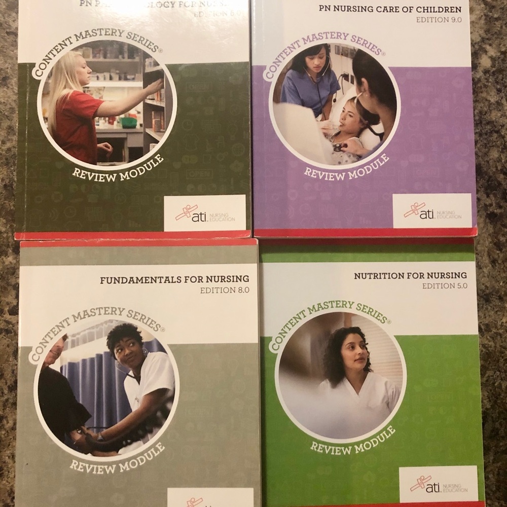 ATI PN NCLEX Nursing prep- 4 subjects